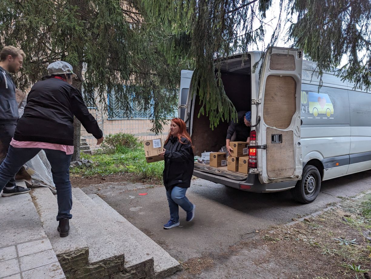 Second aid delivery: Oleksandriya, Kirovohrad Oblast