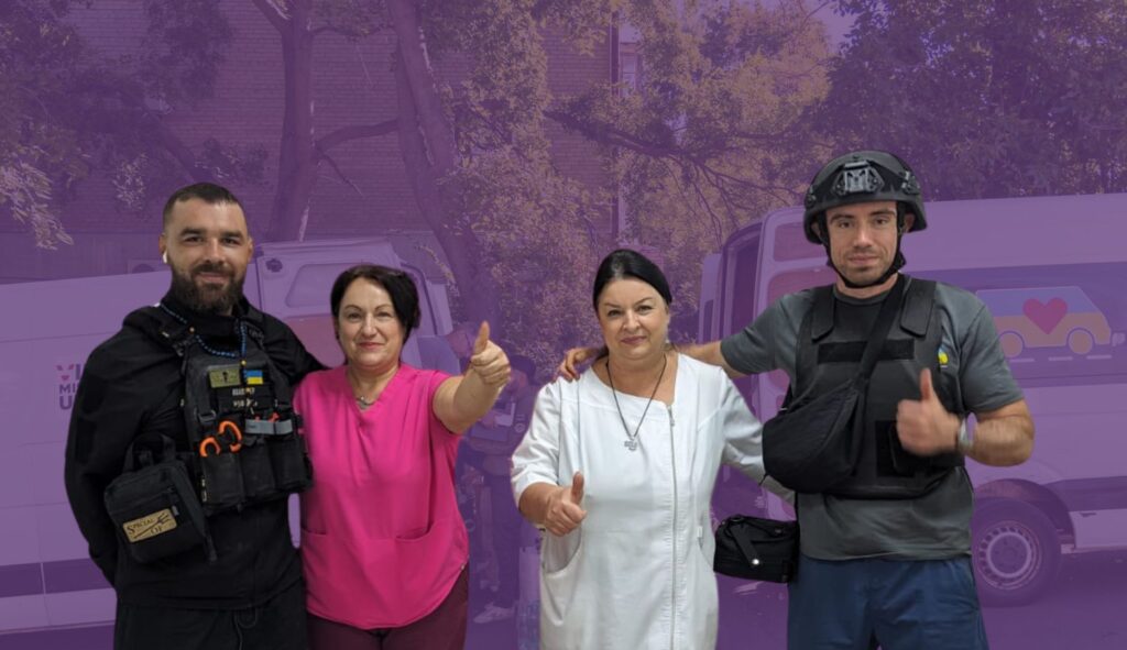 Volunteers from UAid Direct Work in the Kherson Region